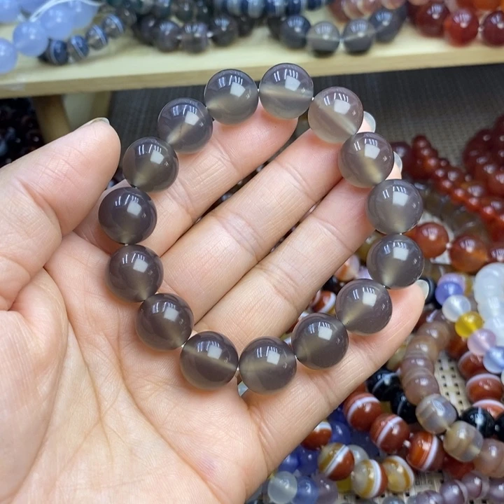 玛瑙/玉髓未镶嵌手链