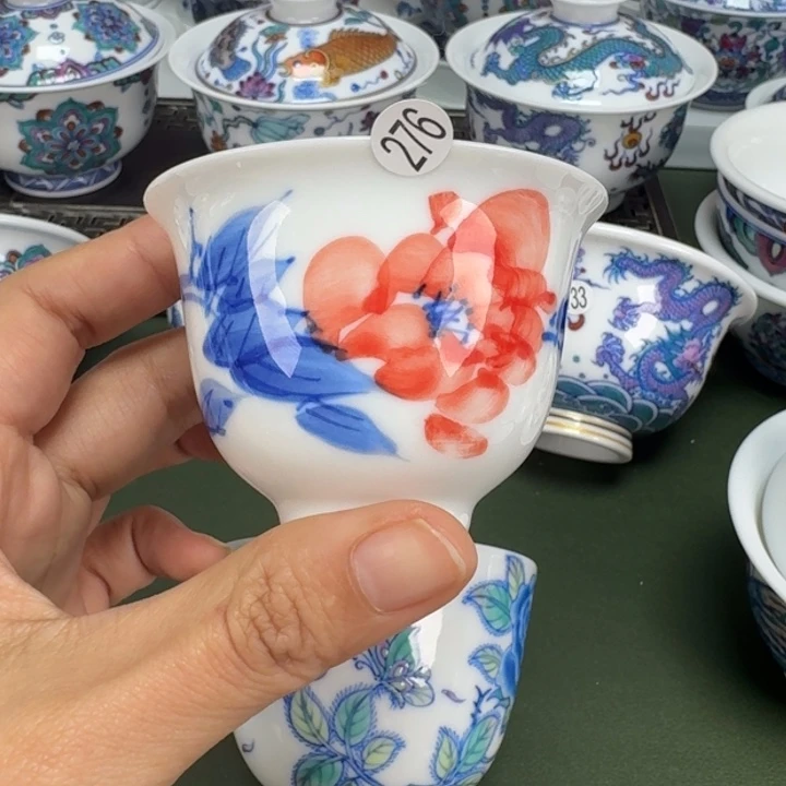 沙沙手工手绘茶具276