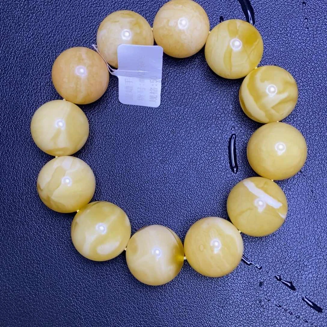 手串琥珀未镶嵌陈