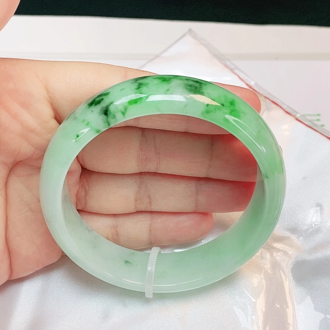 未镶嵌手镯翡翠正圈60