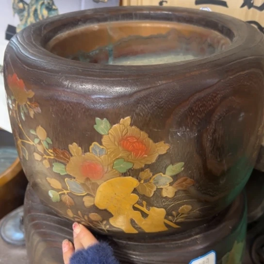 木用****7中古工艺作品摆件