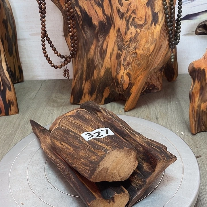 五***孑木直播间木质摆件