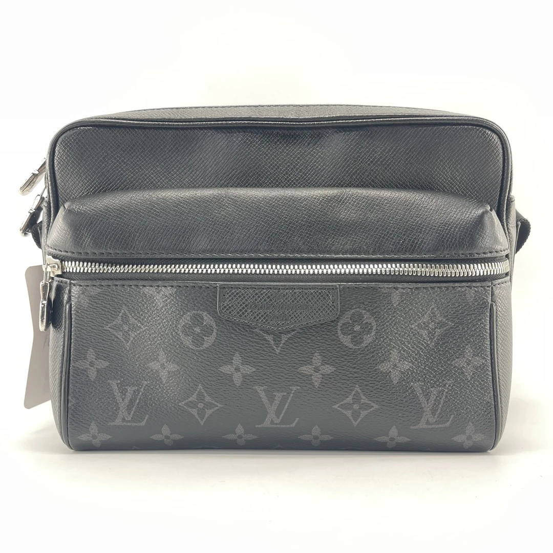 95新 LouisVuitton/路易威登 LV黑老花相机包/ZH10340男士男款