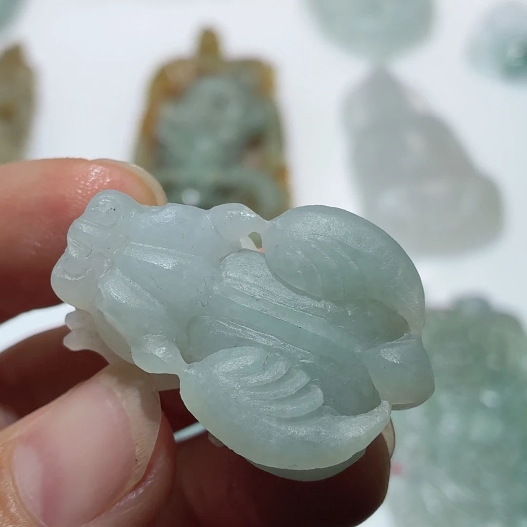 定制翡翠未镶嵌毛货