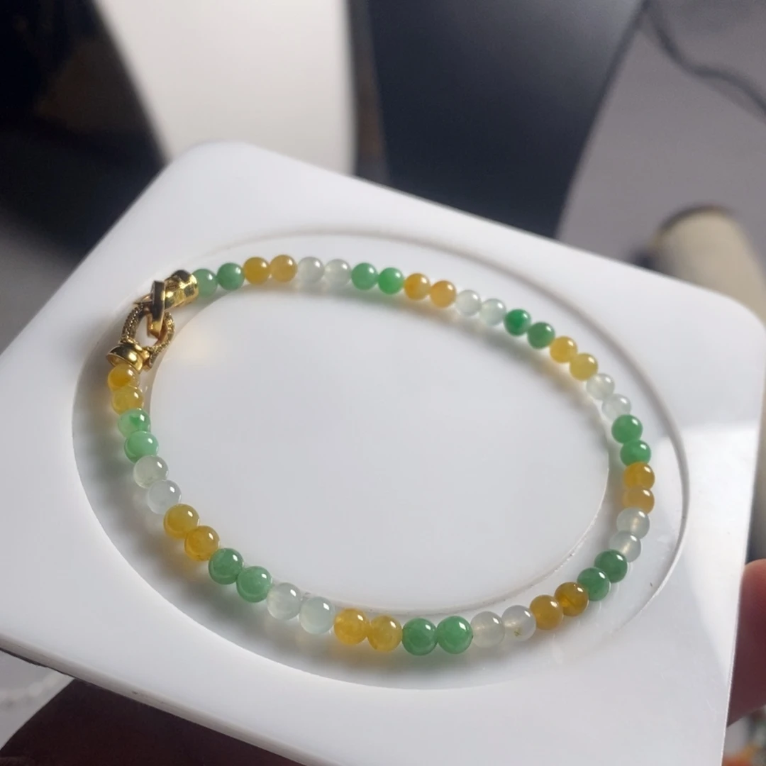 定制翡翠未镶嵌6 缅甸翡翠A货卡4.1