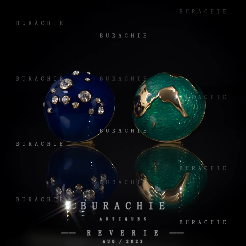 铜合金仿水晶耳饰 【6671】周年珍藏英｜经典原标克拉款CrownFrett