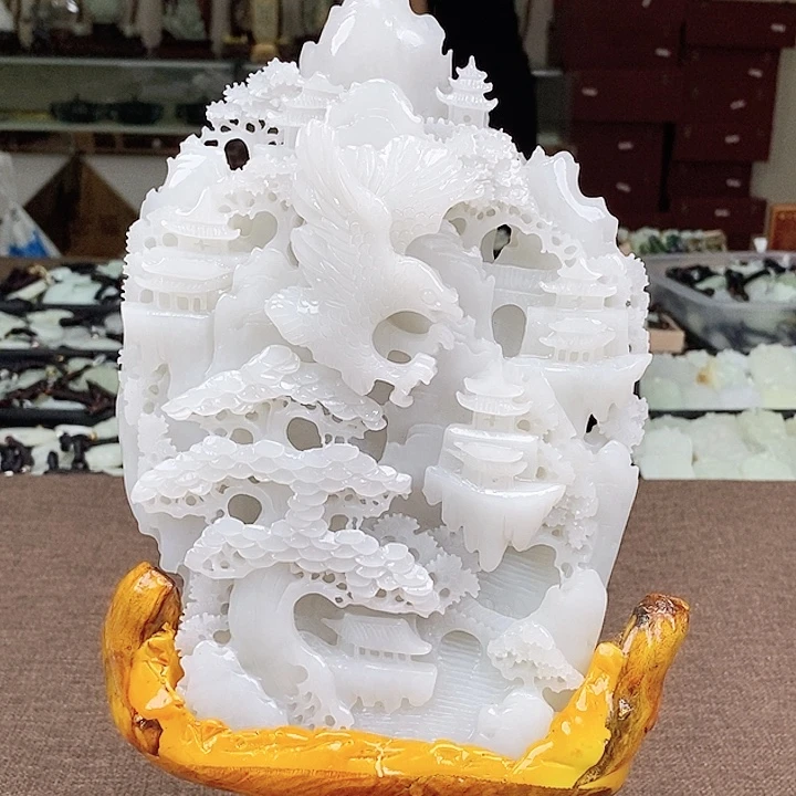 颈饰未镶嵌和田玉