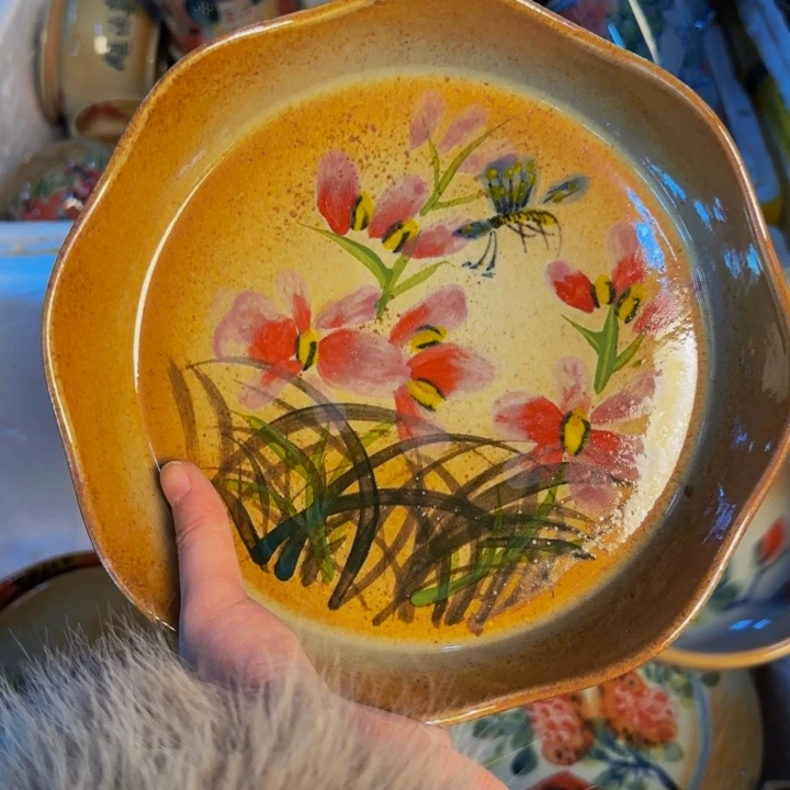 瓷片景德镇陶瓷手工手绘