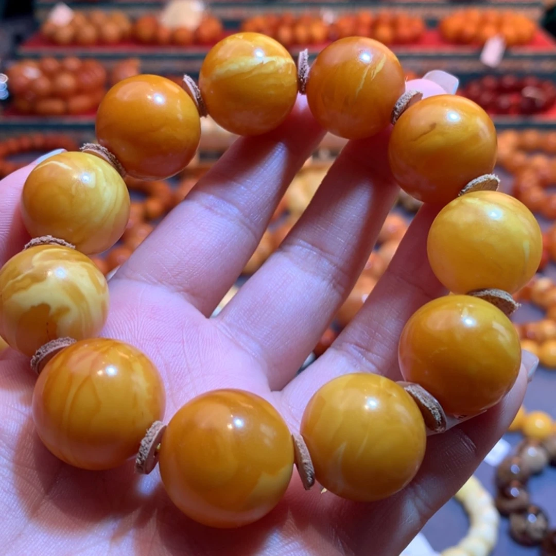 【闪购商品】未镶嵌蜜蜡手串蜜蜡手串