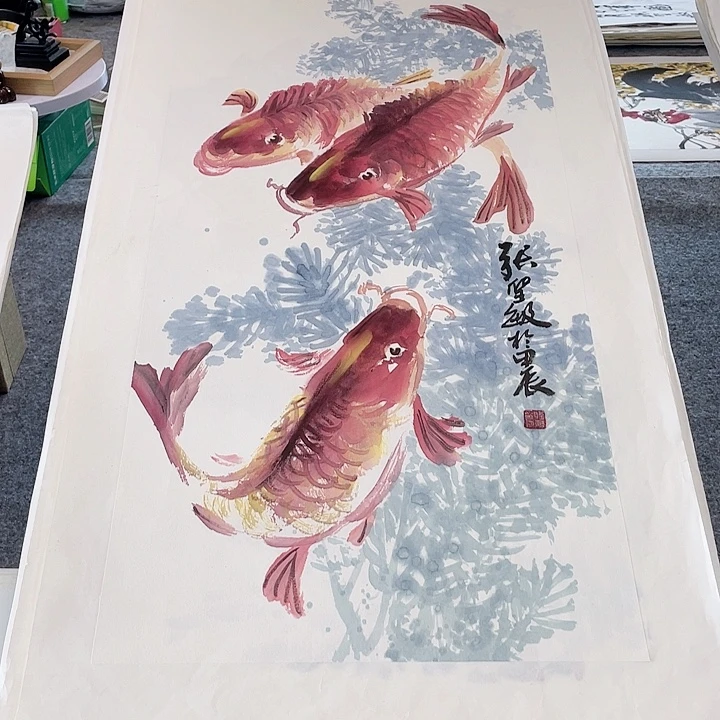 国画张圣敏先生纯手绘作品