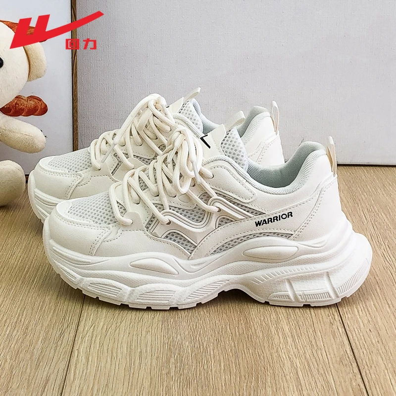 回力女鞋老爹鞋2025新款女款休闲鞋子女厚底小白鞋增高运动鞋女款