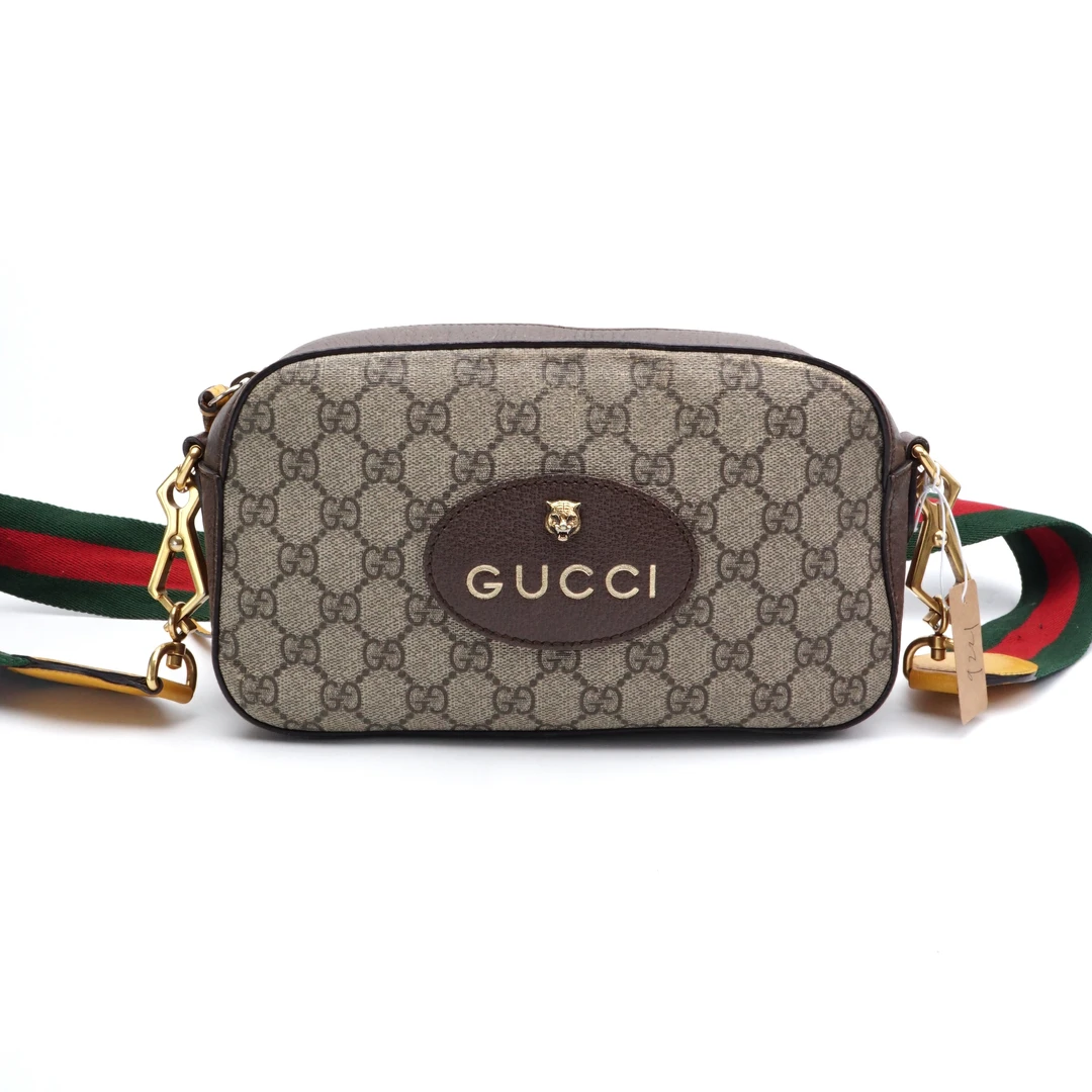 95新 GUCCI/古驰 Gucci古驰 老花虎头相机包 9221