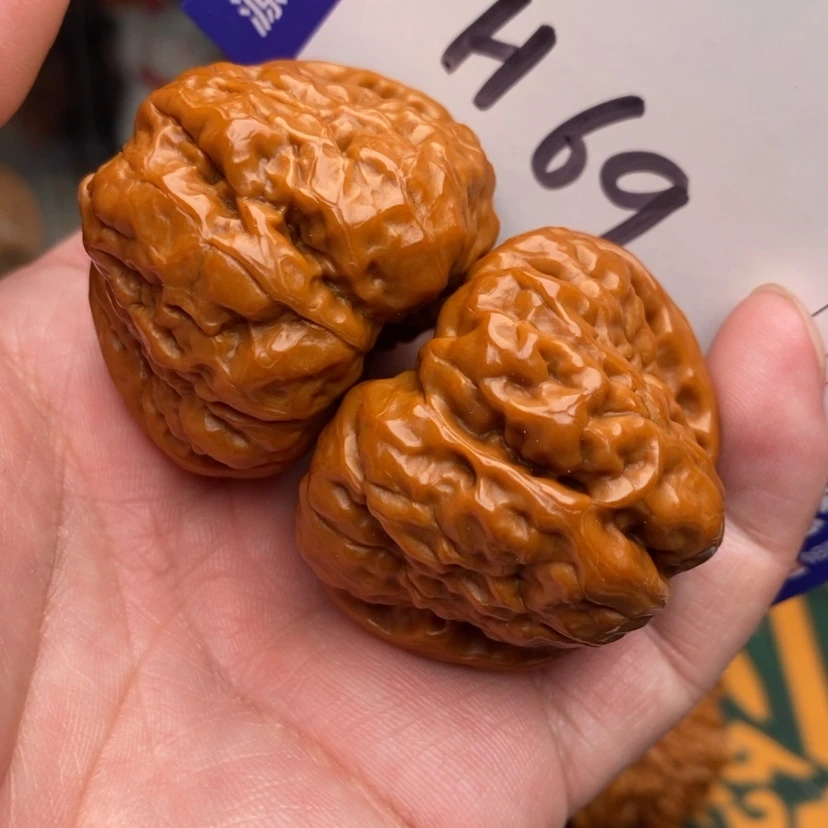 【闪购商品】文玩核桃把件边41加蛤蟆头