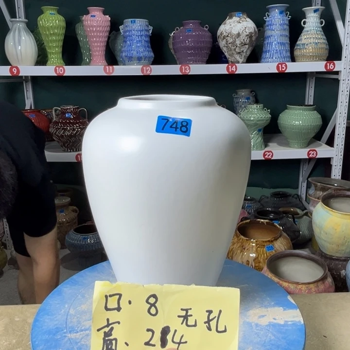 景德镇陶瓷花盆花器748