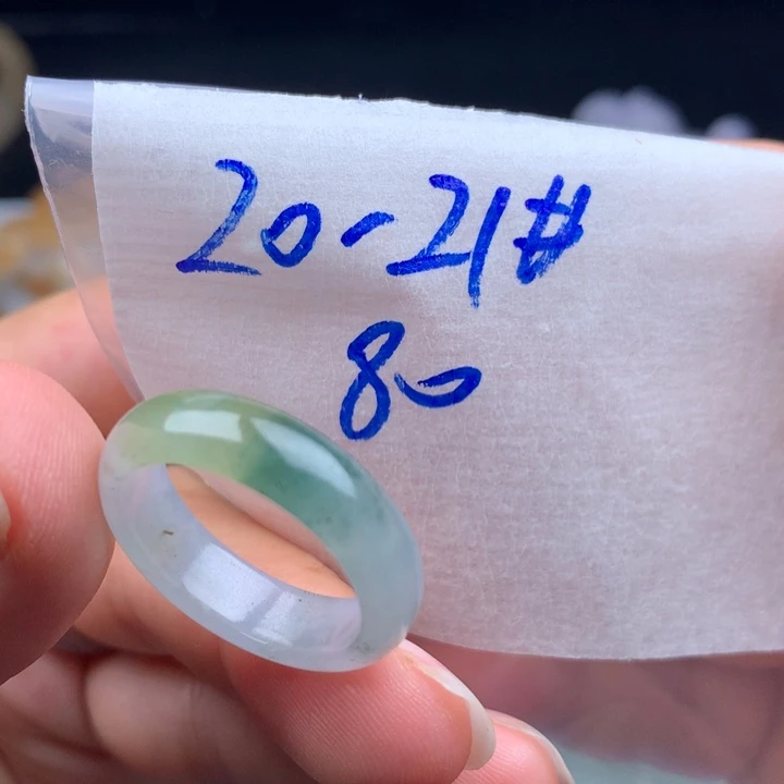 未镶嵌戒指翡翠戒圈