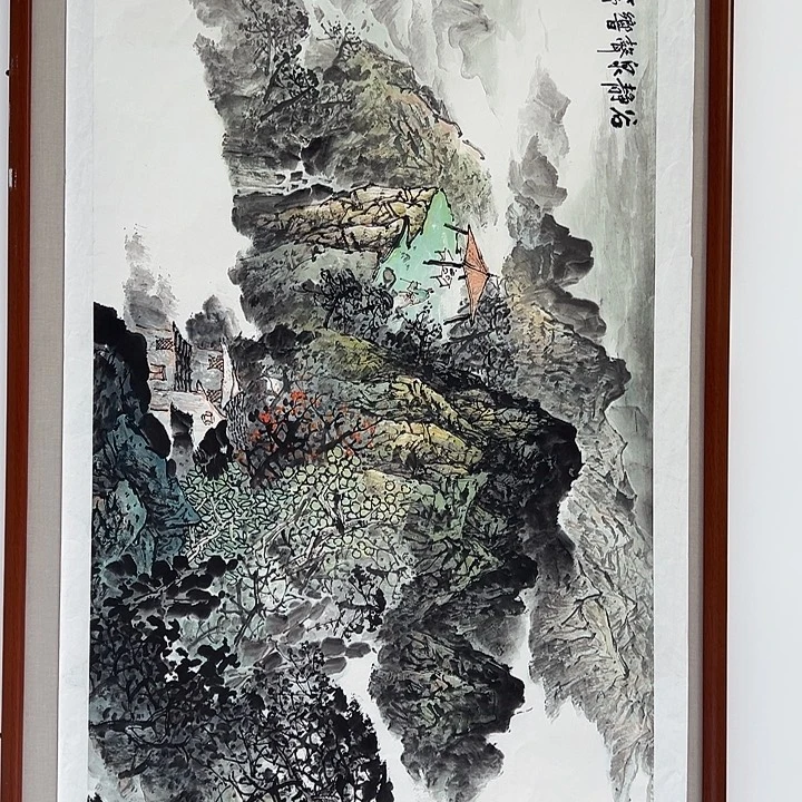 国画李文峰的作品