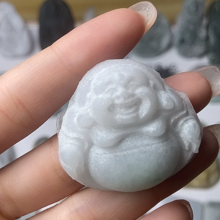 定制翡翠足金镶嵌翡翠