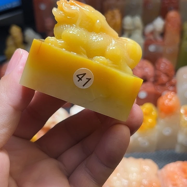 老挝石老挝保利石印章