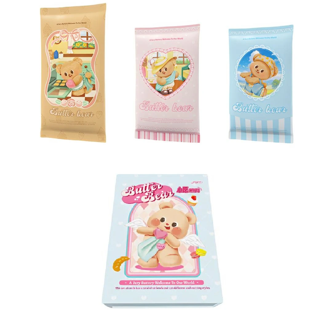 【欧8】JioJio 黄油小熊 心愿烘培坊  二创 收藏动漫卡牌