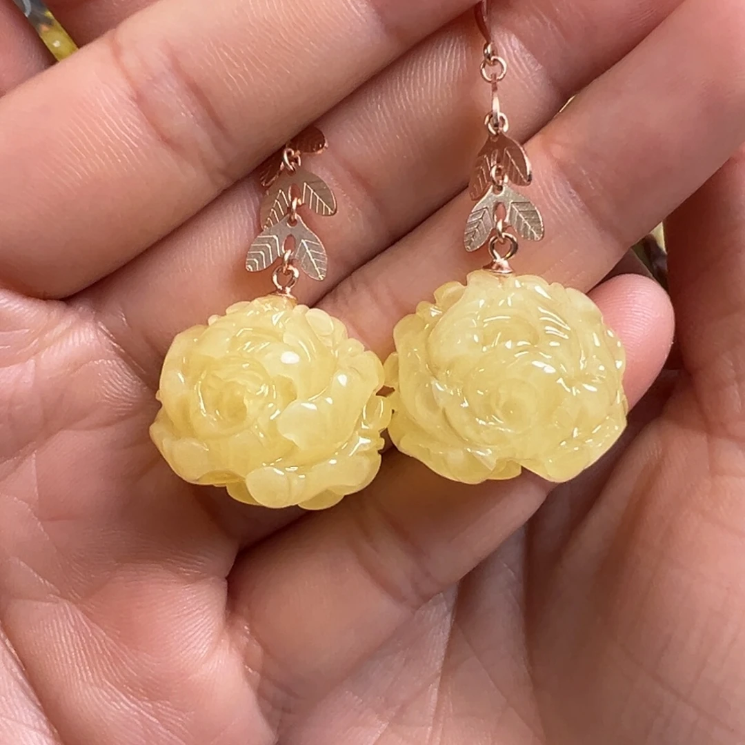 蜜蜡未镶嵌裸石蜜蜡