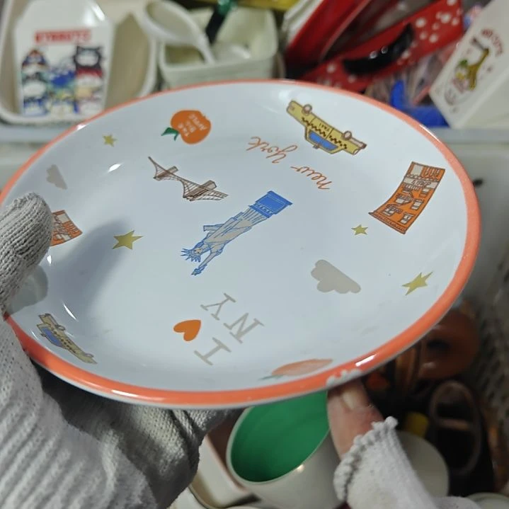 瓷杯子陶瓷餐具杯碗盘微瑕介意慎拍