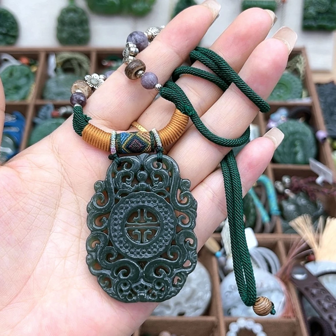 【闪购商品】和田玉未镶嵌颈饰G*G