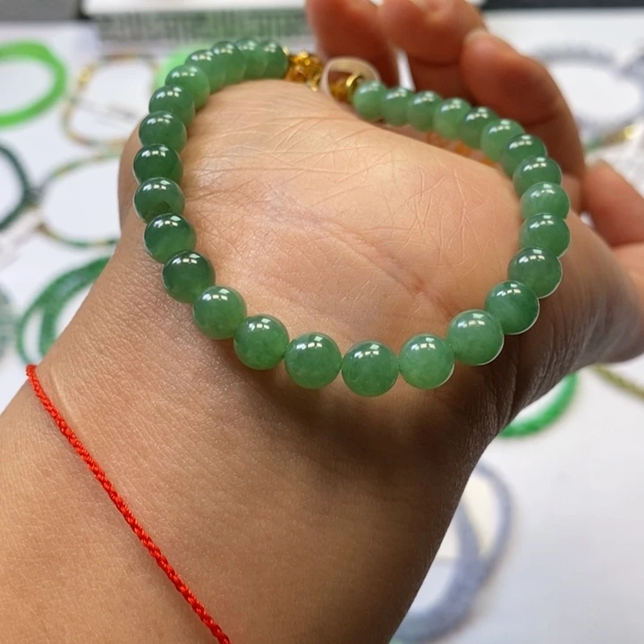 未镶嵌定制翡翠18卡6.3