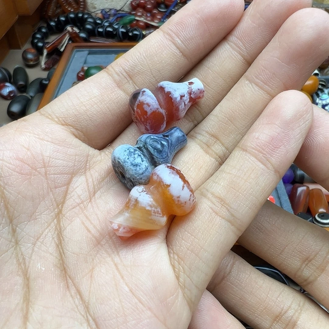 合金玛瑙/玉髓珠宝半成品感谢