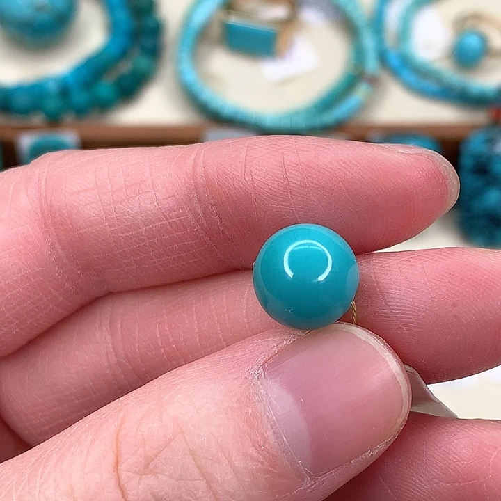 绿松石配饰未镶嵌蓝*