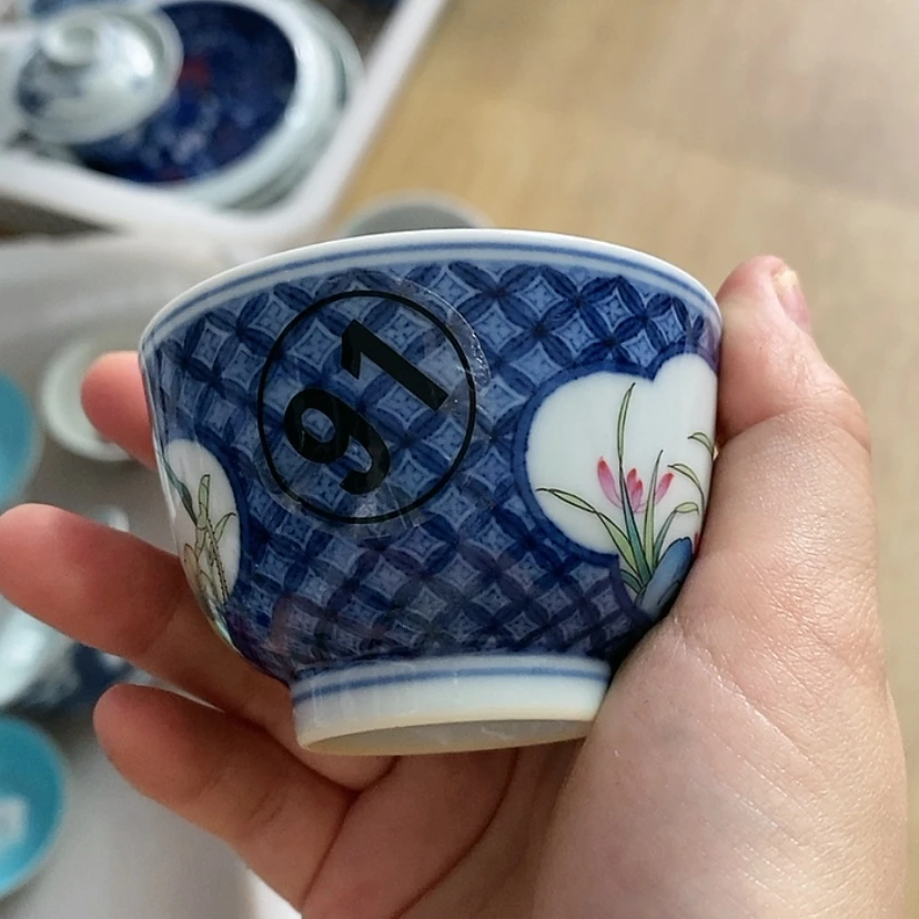 【闪购商品】手工手绘柴窑单杯