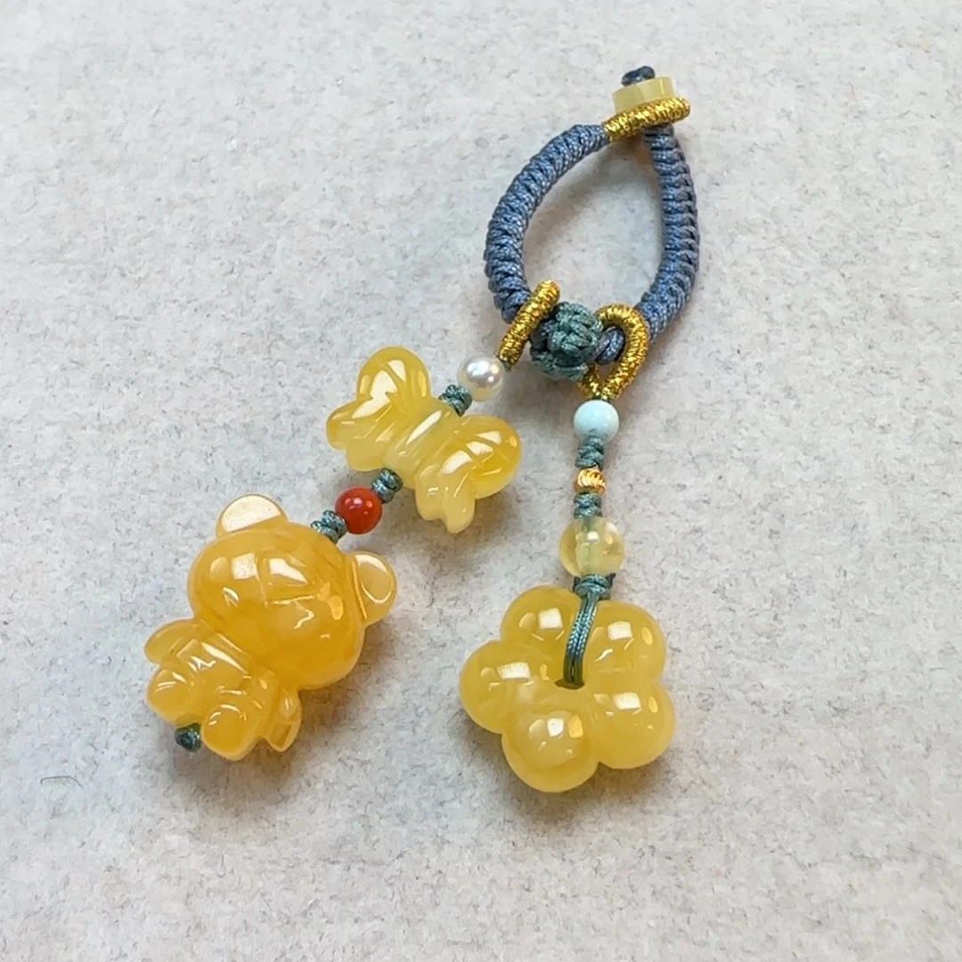 未镶嵌琥珀裸石定制