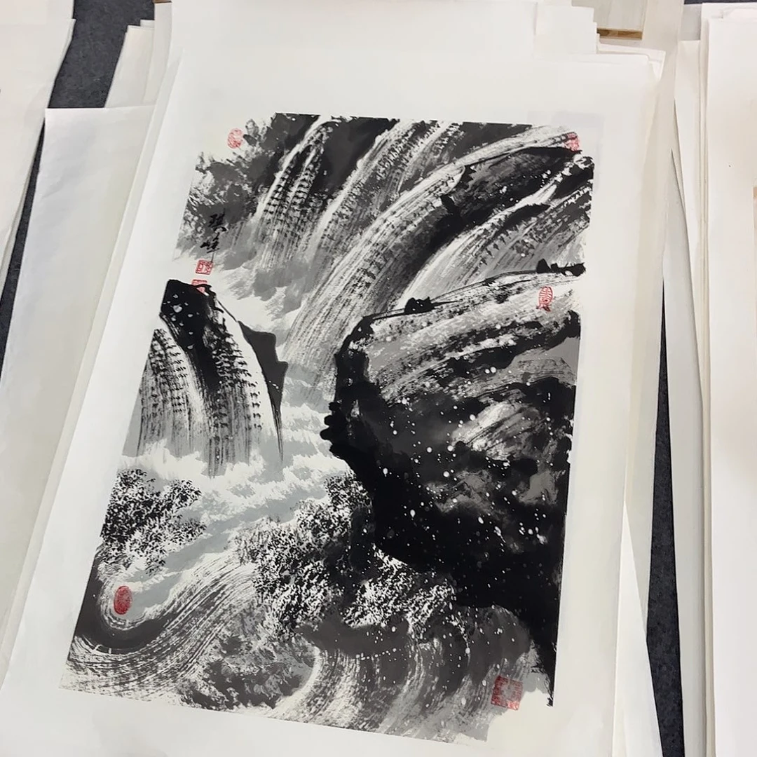 国画LH精品国画单幅任发