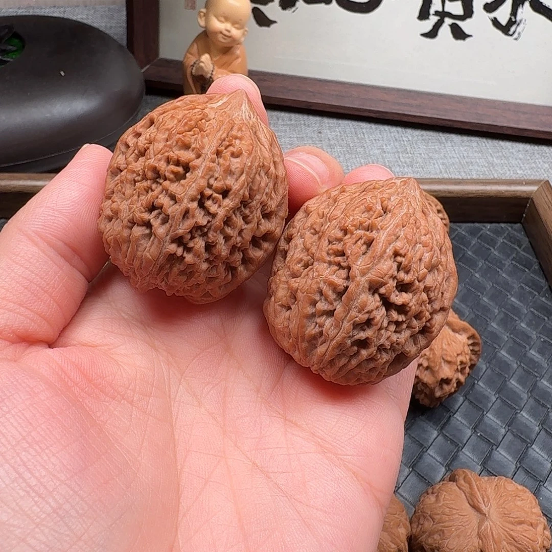 吊坠文玩核桃全品蒜头37