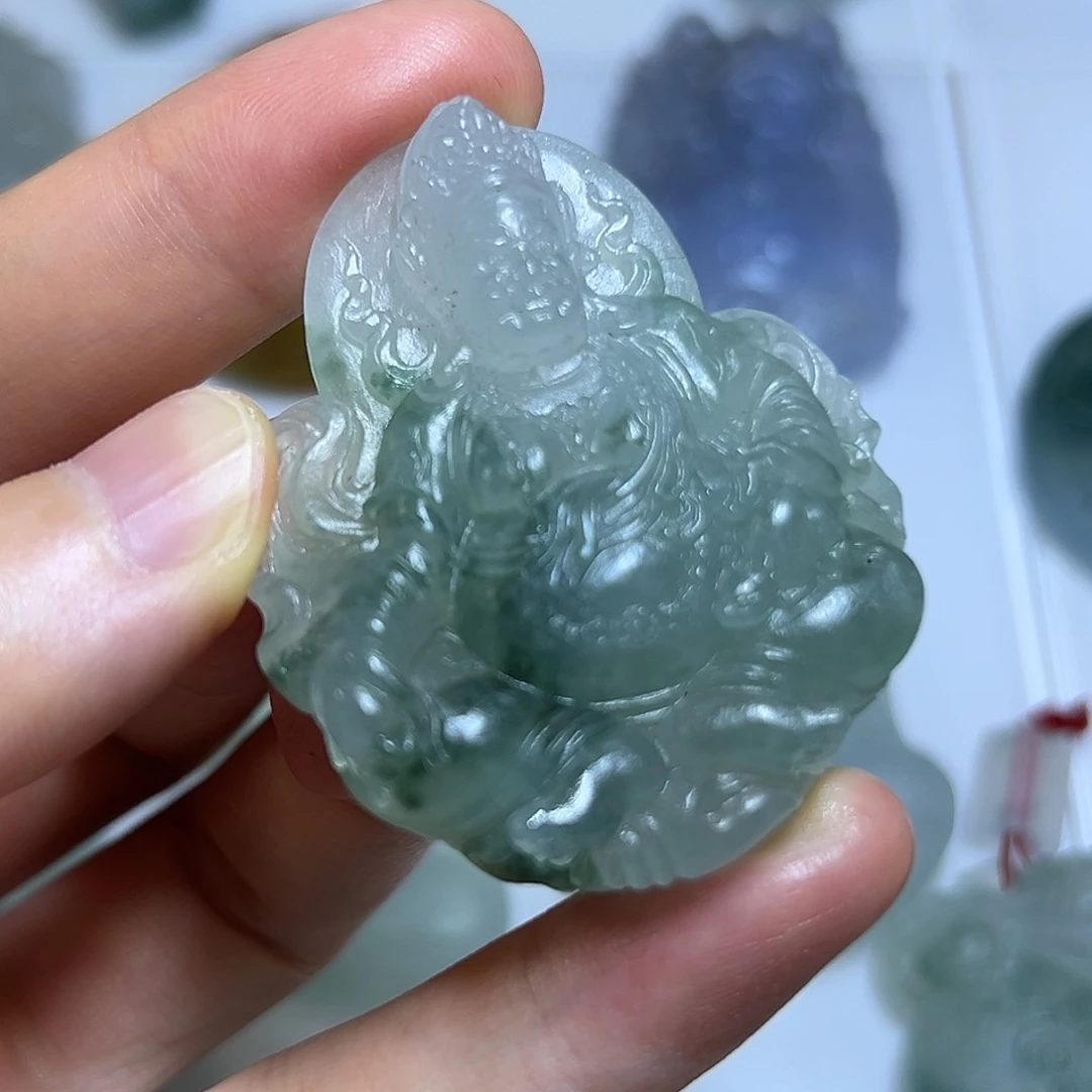 未镶嵌定制翡翠挂件