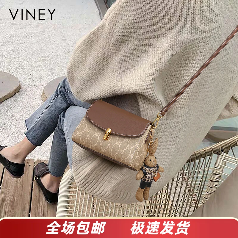 Viney包包女2025新款上档次洋气爆款斜挎包生日圣诞礼物送女生