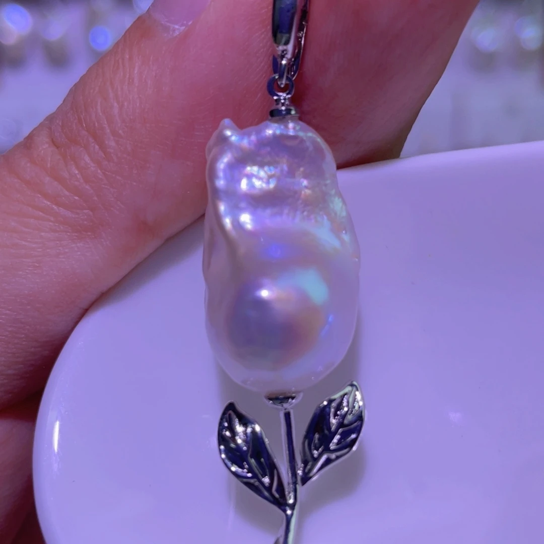 天然淡水珍珠吊坠淡水珍珠未镶嵌