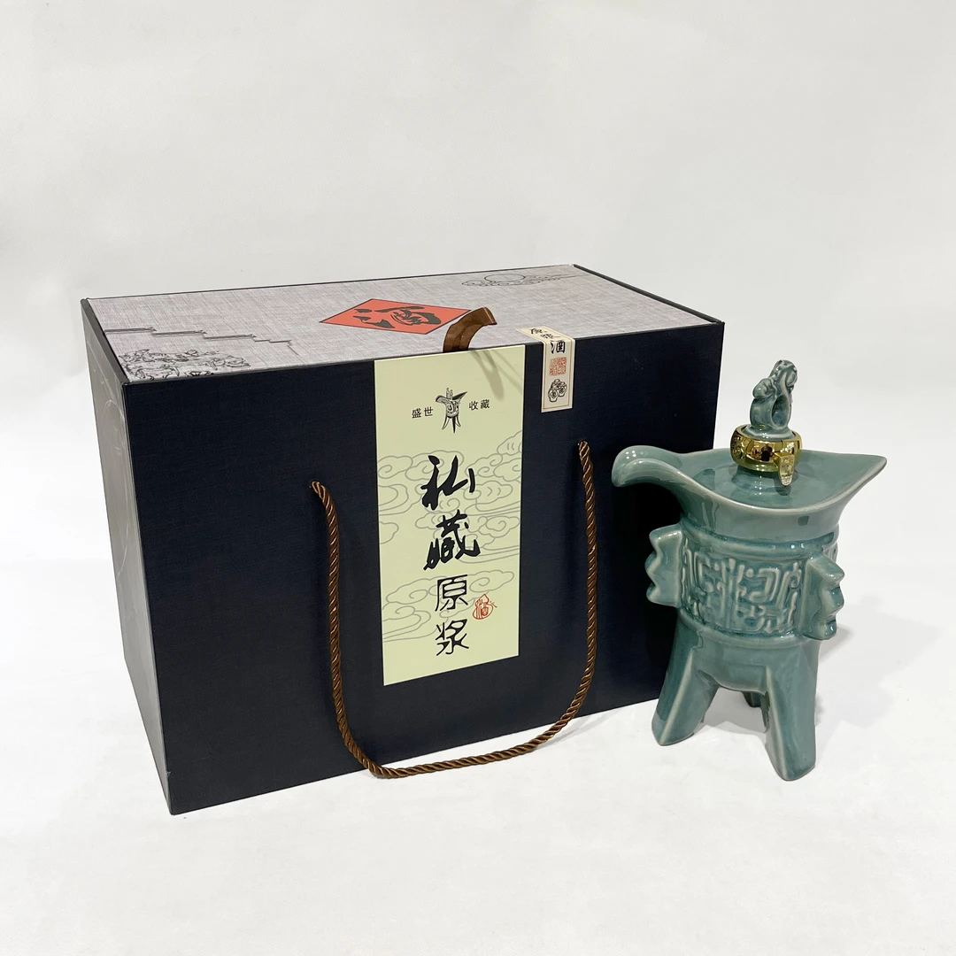 1斤陶瓷酒瓶白酒瓶空瓶复古高档礼盒包装造型独特厂家直销