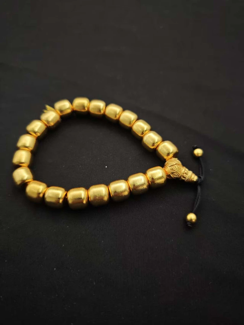 【王总专属】精美百搭福运转运柱合金手串SL8869