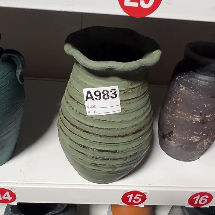 粗陶盆默认打孔高25口13