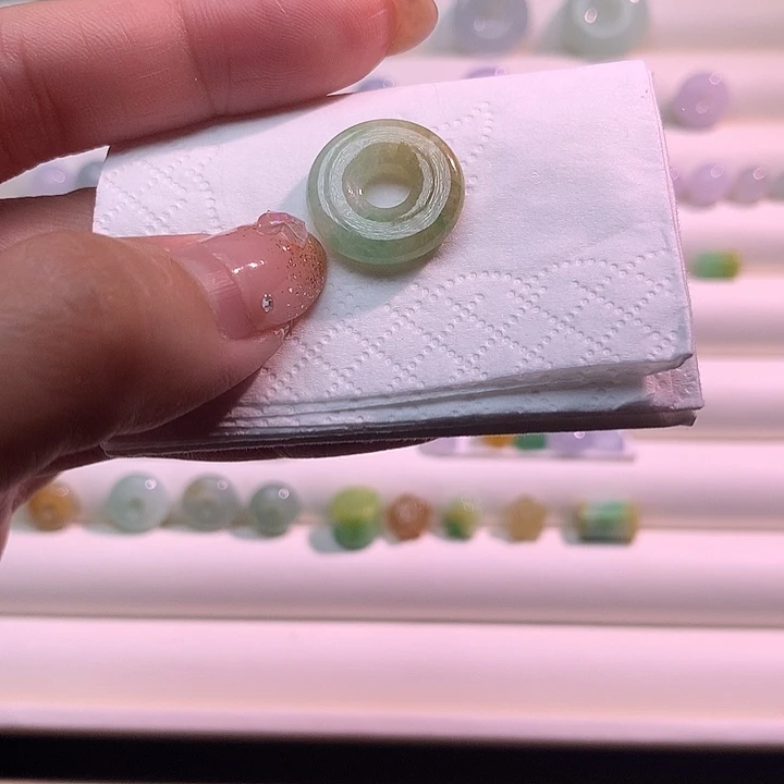 翡翠散珠翡翠甜甜圈