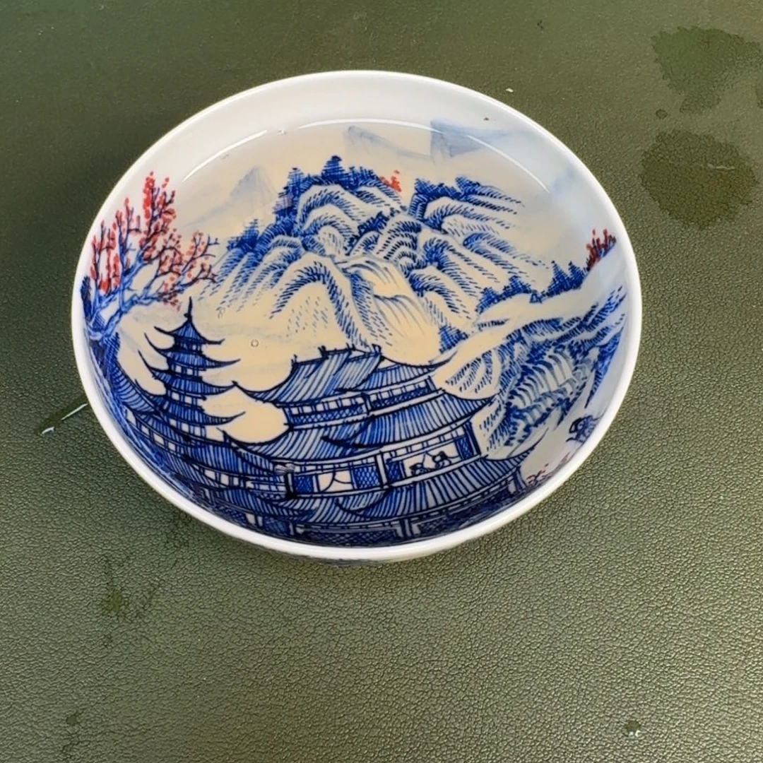 陶景德镇纯手绘茶具圆圆222
