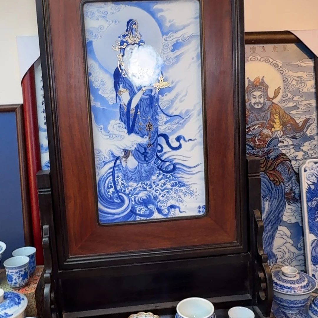 大***王陶杯子景德镇全手工手绘陶瓷