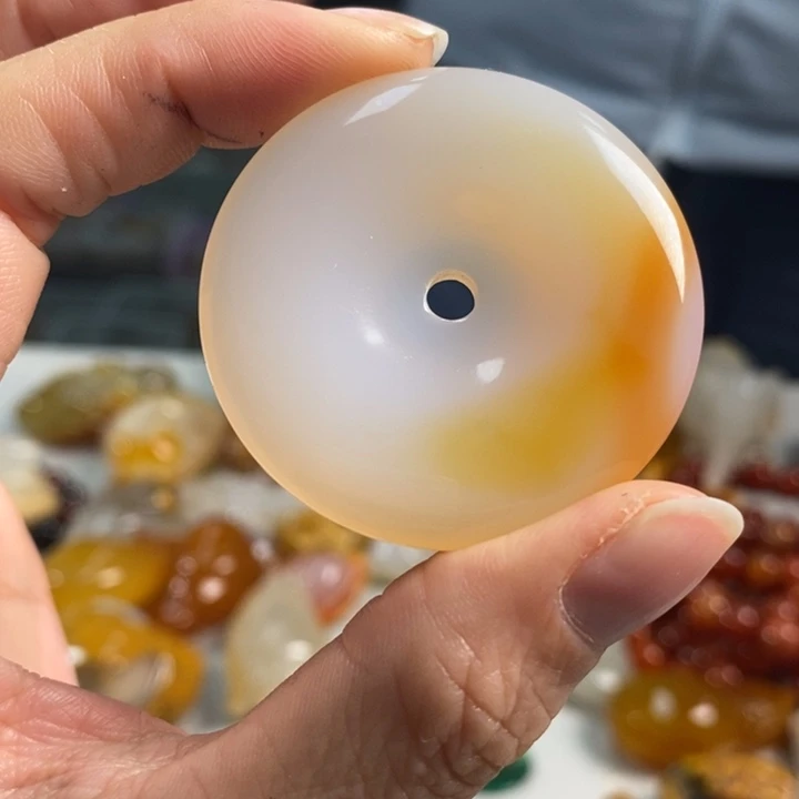 玛瑙/玉髓吊坠(不含链)未镶嵌