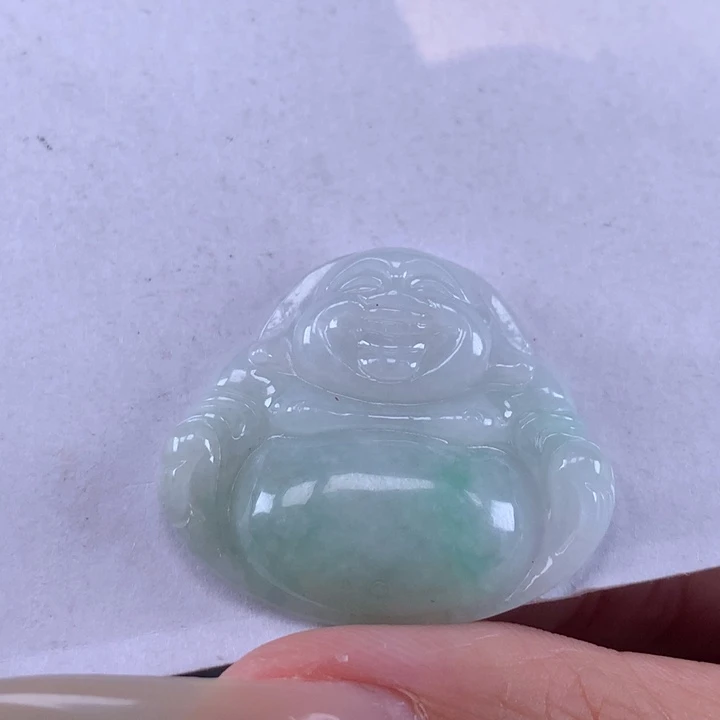 颈饰未镶嵌翡翠佛公