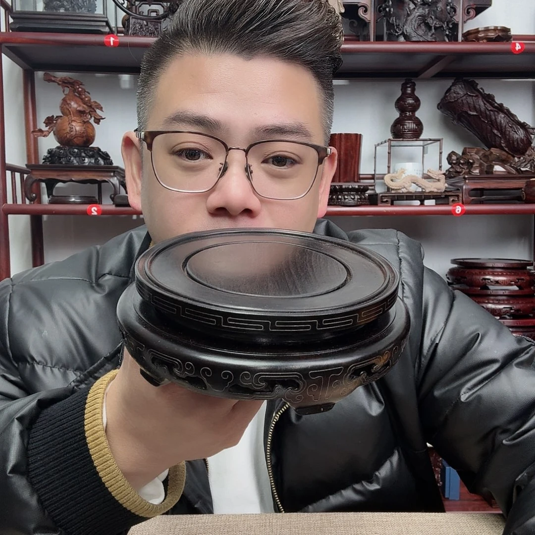 紫光檀工艺品底座