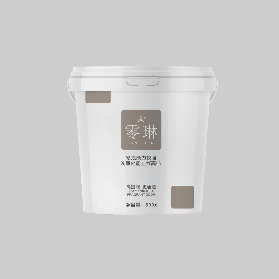 零琳褪色粉漂粉蓝漂500g*2桶大容量染发粉