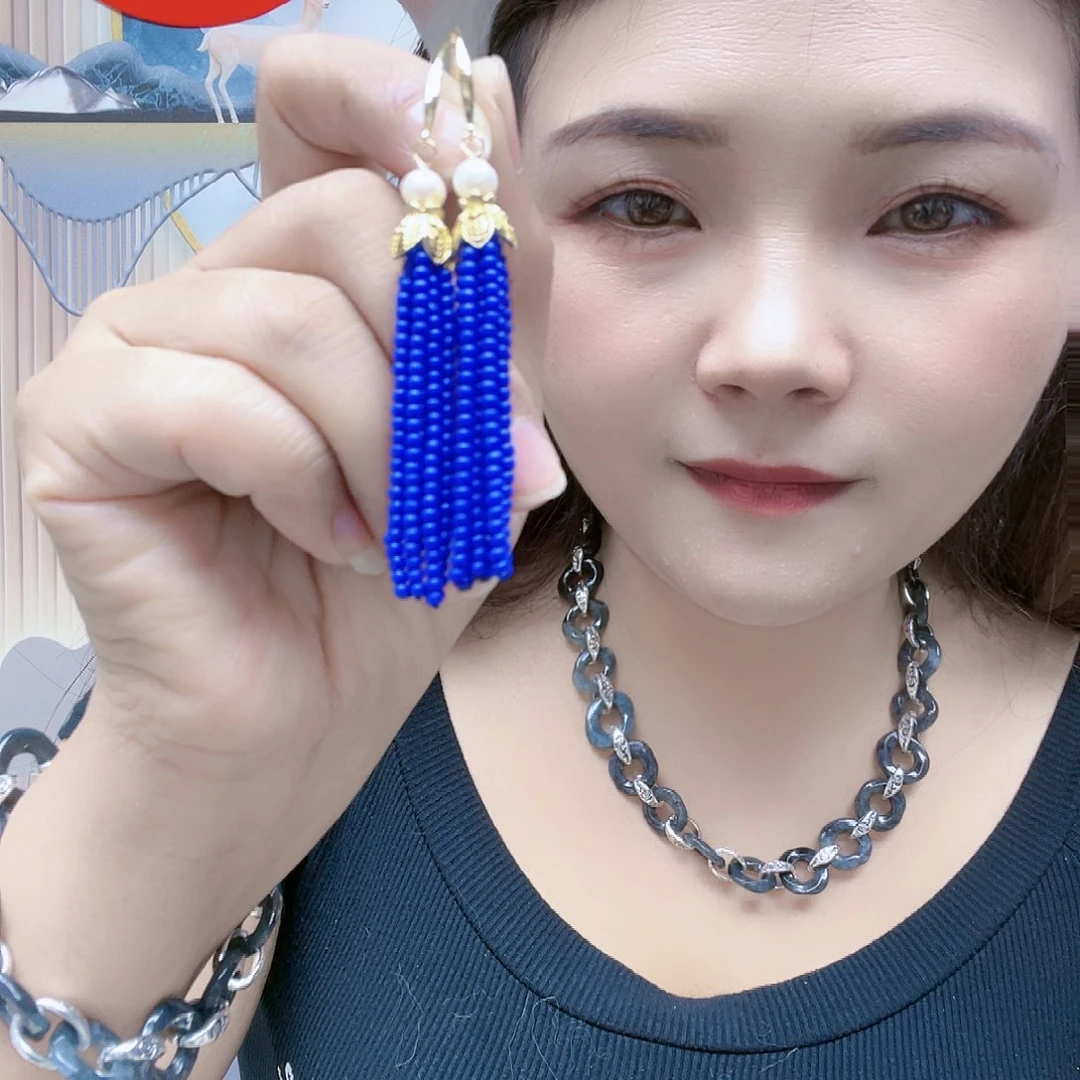 【闪购商品】合金青金石发饰