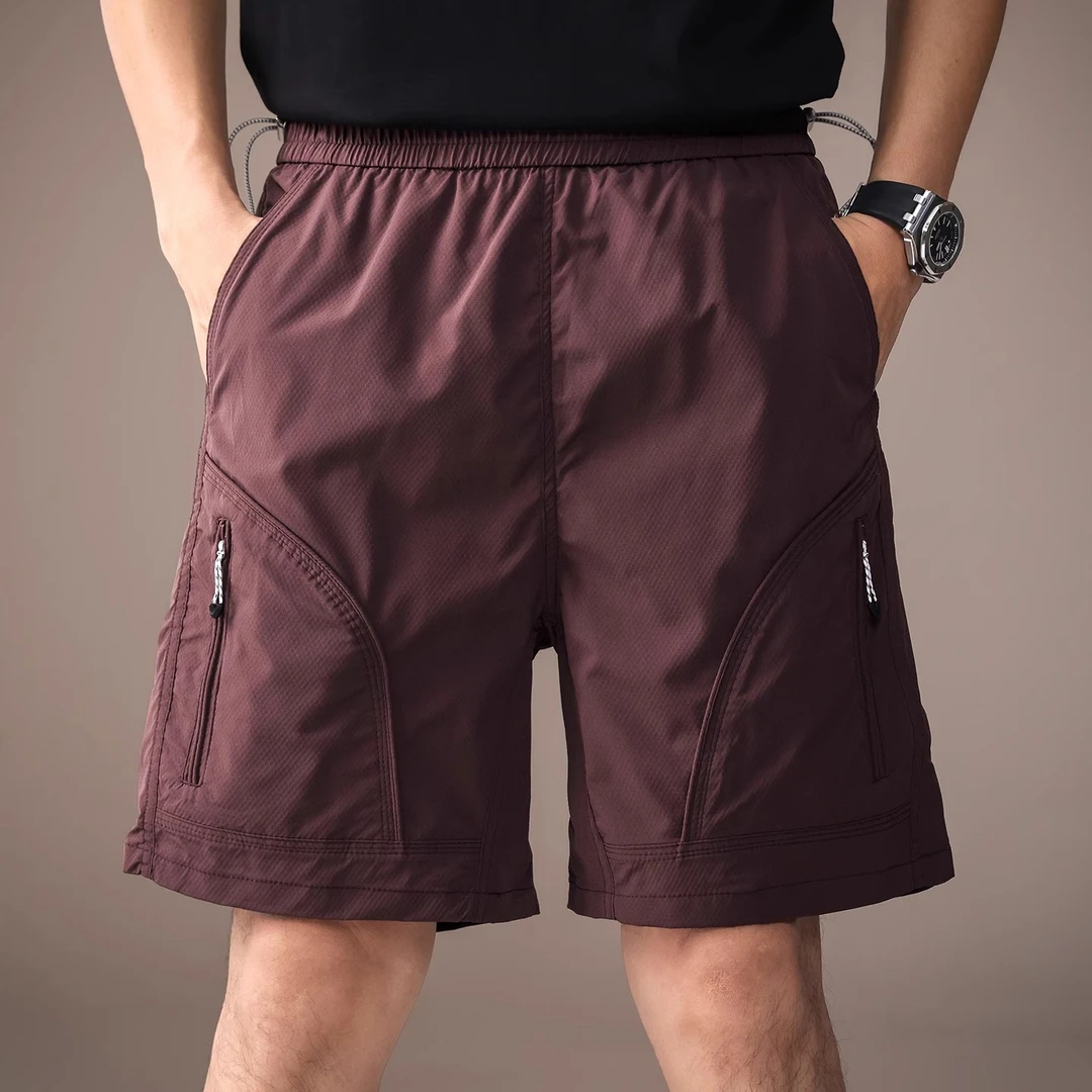 MR.MUDI/穆迪先生高端速干运动五分短裤男夏季薄款透气工装裤