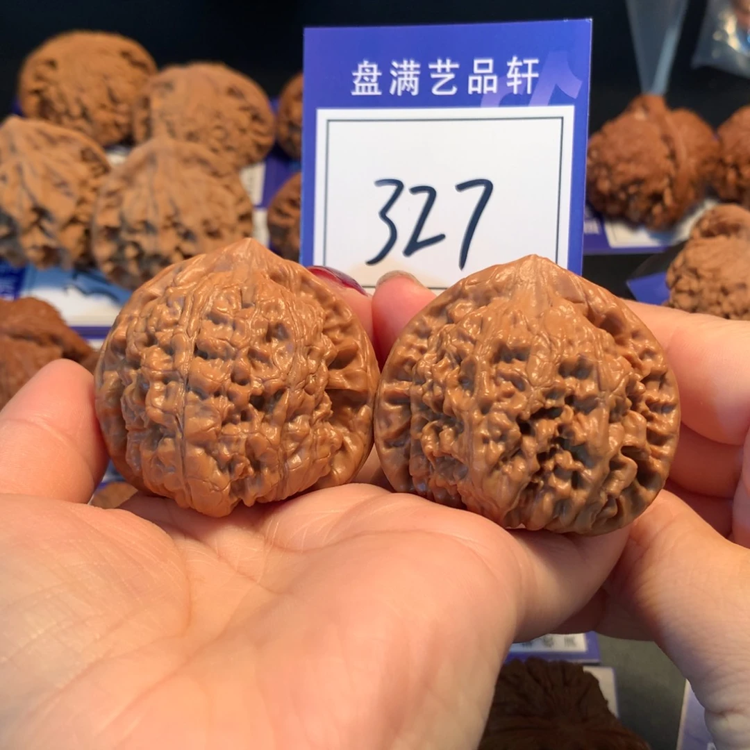 文玩核桃把件327官帽4.7