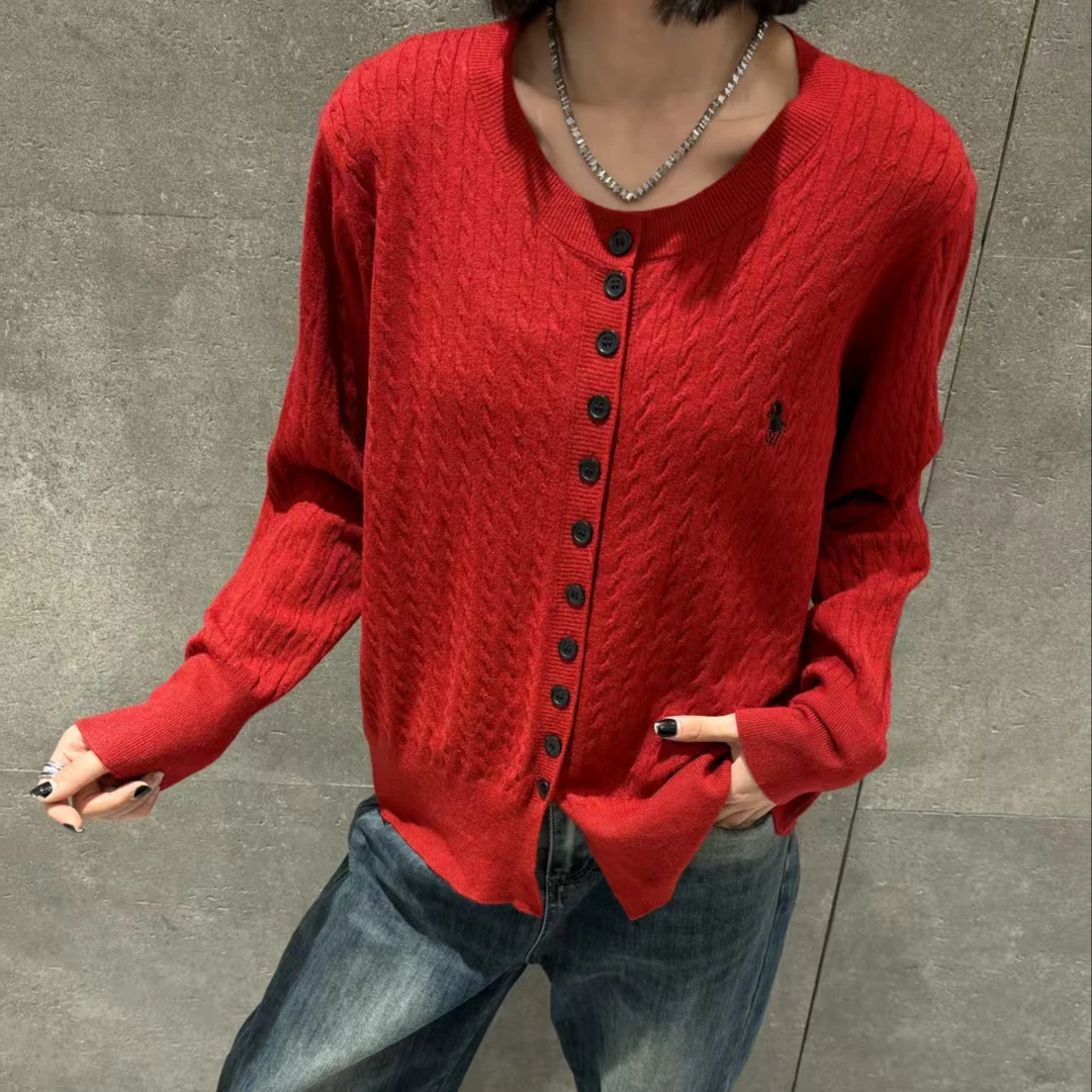 显瘦针织大码宽松针织开衫